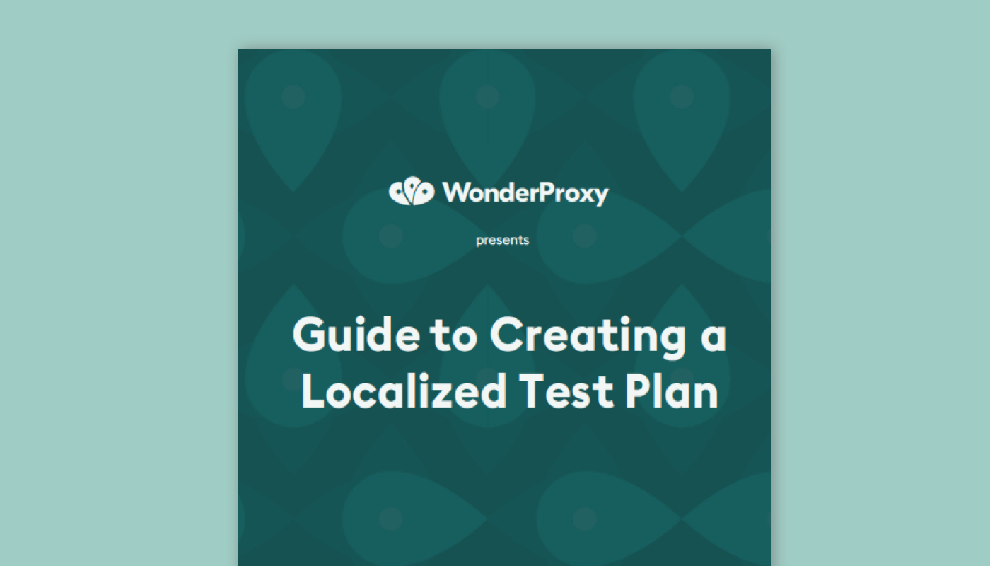 Guide to creating a localized test plan